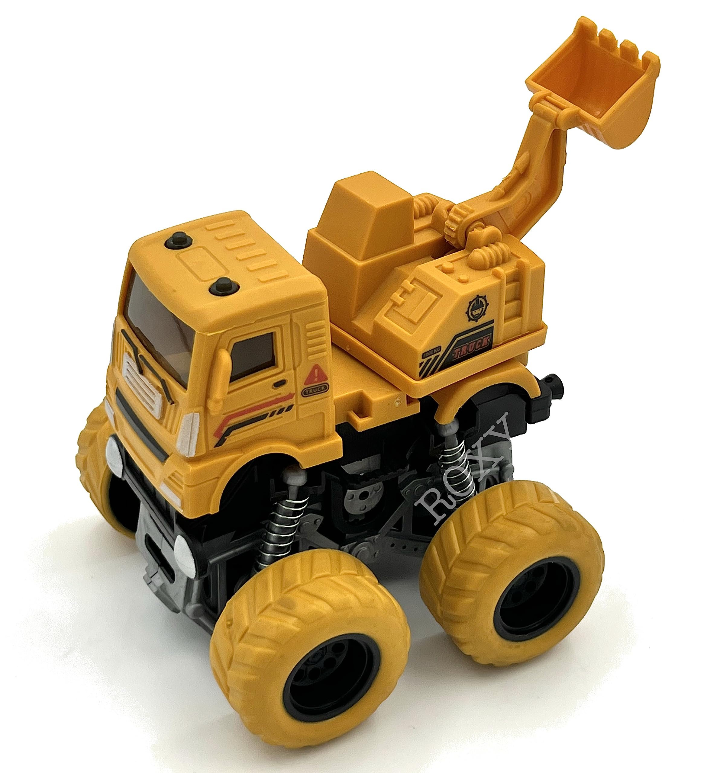 Toy Star Construction Truck Toys For Kids-Excavator Crane Dumper Concrete Mixer Big Size Anti Skid Wheels Push&Go Gift For Kids Boys (B0C595XPNS) Amazon Price History, Amazon Price Tracker