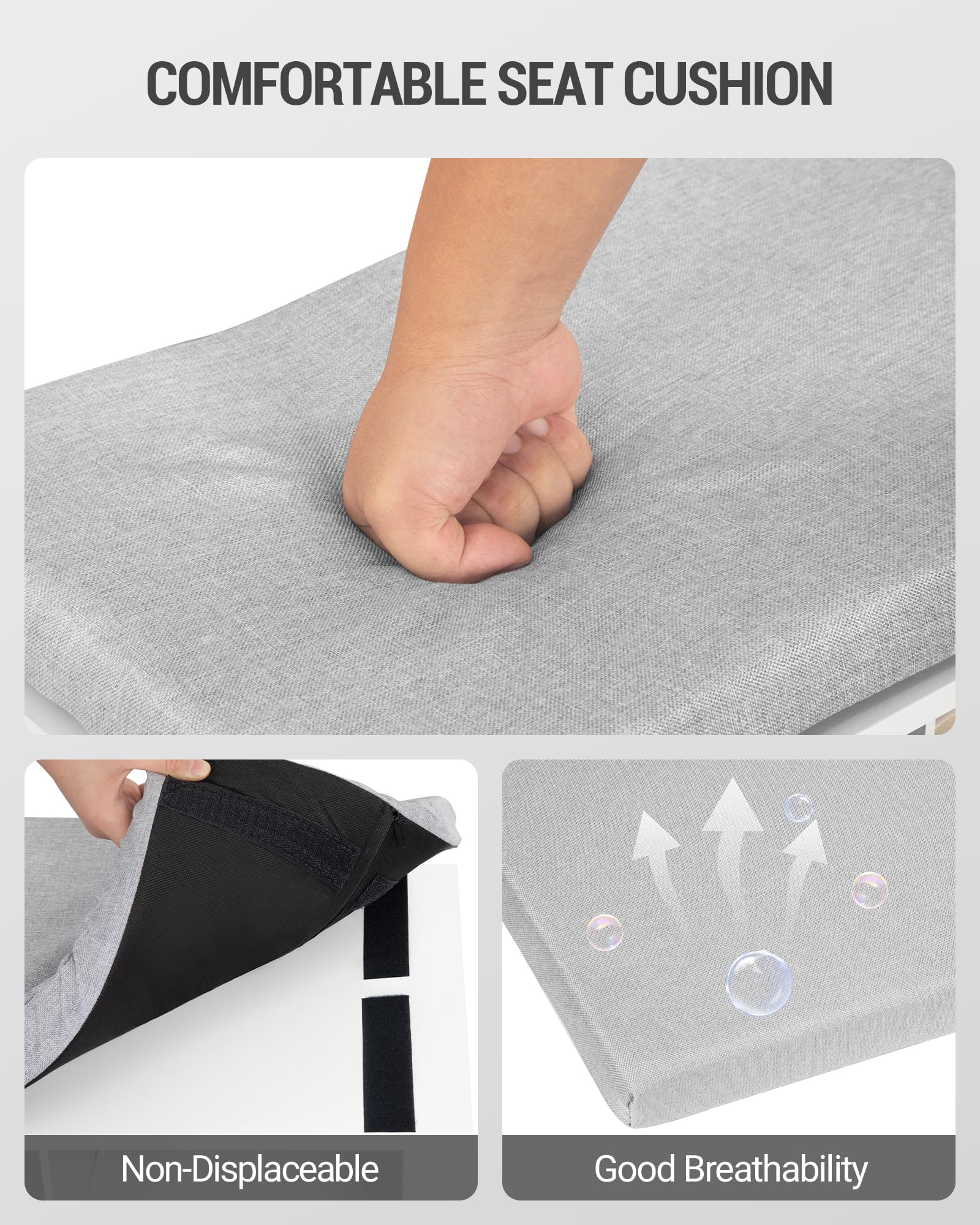 Hzuaneri Banc à Chaussures, Banc De Rangement, Rangement à