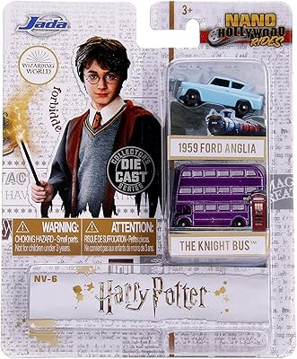 Jada Toys Nano Hollywood Rides Harry Potter 2 PK, White