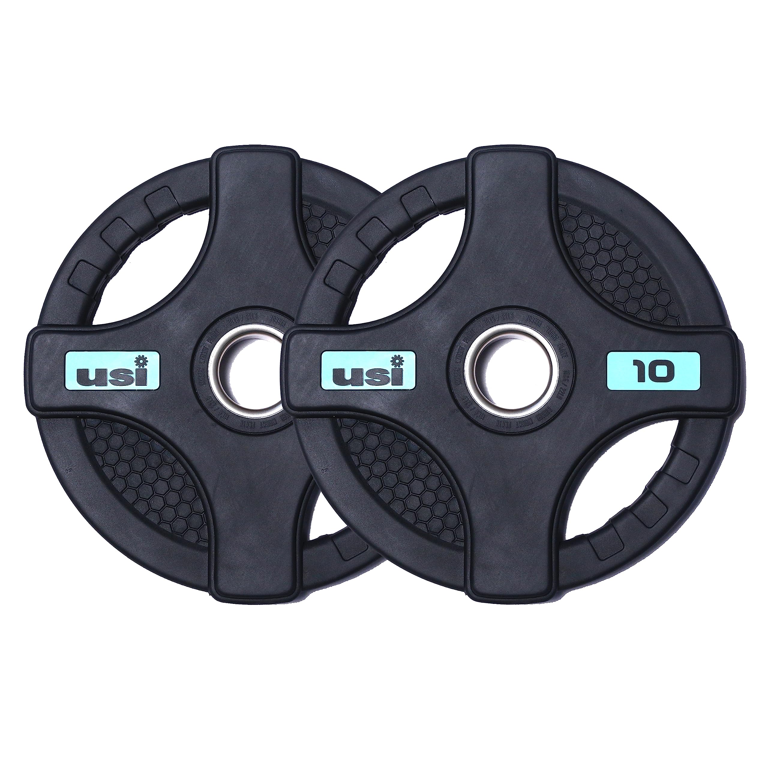 USI UNIVERSAL Weight Plates, RWP1 10kg Pair Cross Grip Olympic Weight Plates For Home Gym 51mm, Rubber Coated Steel Construction, Steel Bush Olympic Hole, Ideal For Cross Training, Weight Lifting (B08QN2NRT8) Amazon Price History, Amazon Price Tracker
