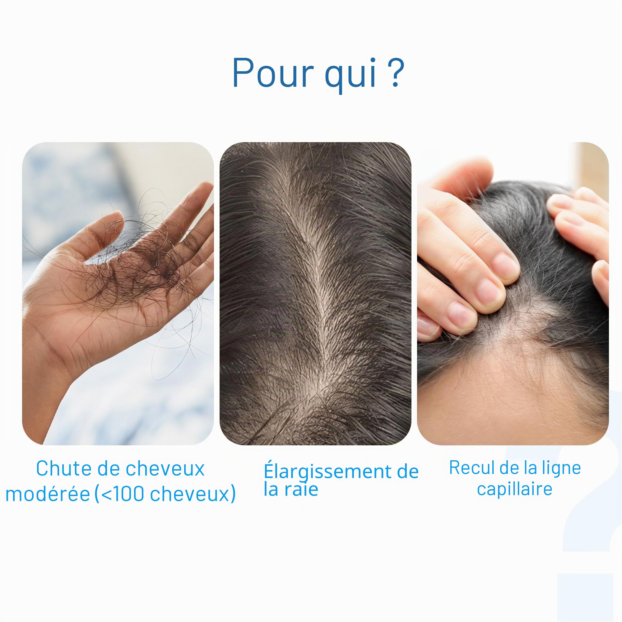 Be Bodywise Sérum pour la croissance des cheveux (Roll On) 3% Redensyl & 2% Anagain Contrôle de la chute des cheveux pour femmes et hommes Favorise la croissance des cheveux et stimule les follicules