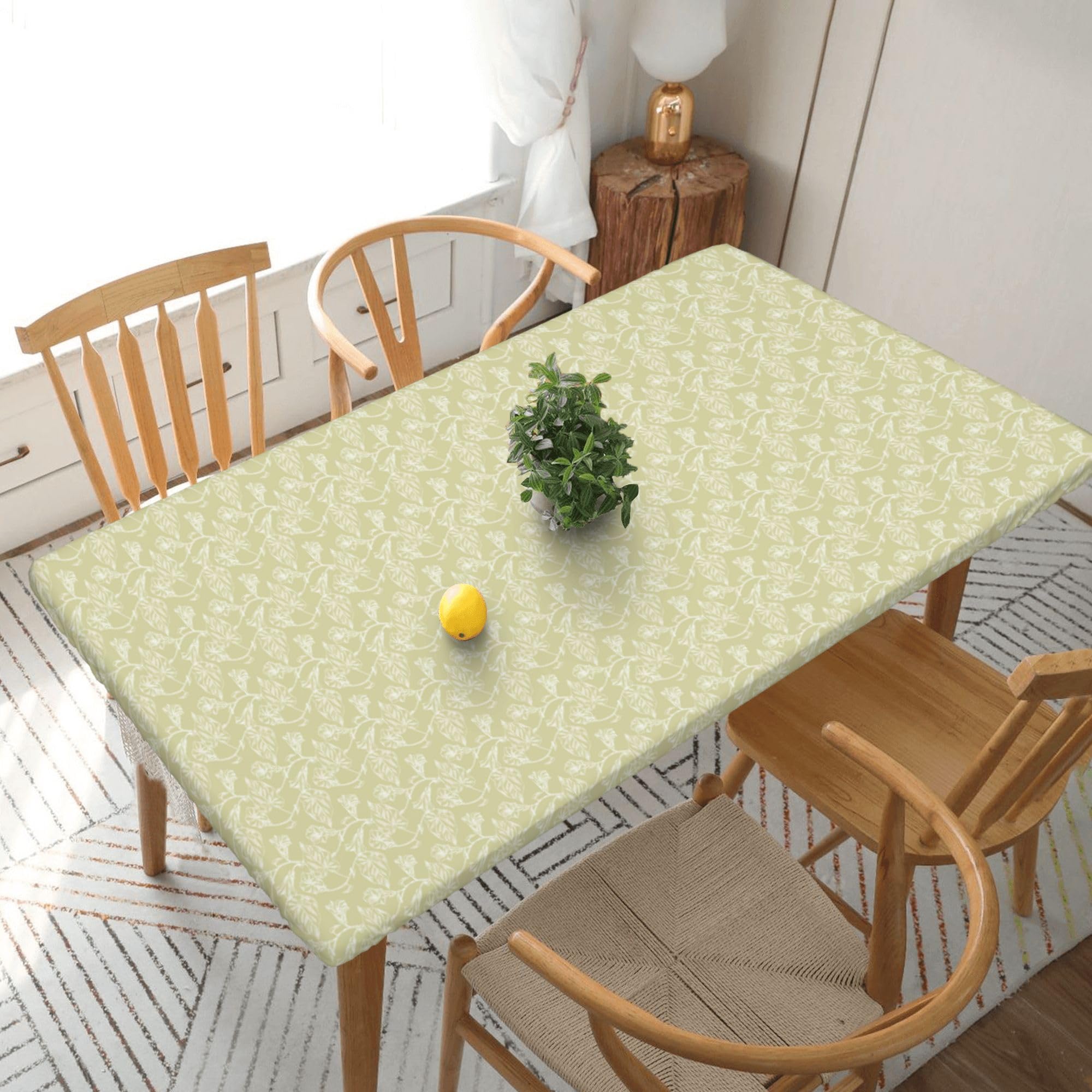 Nappe extensible ajustée 152 cm brique housse table imperméable 5ft