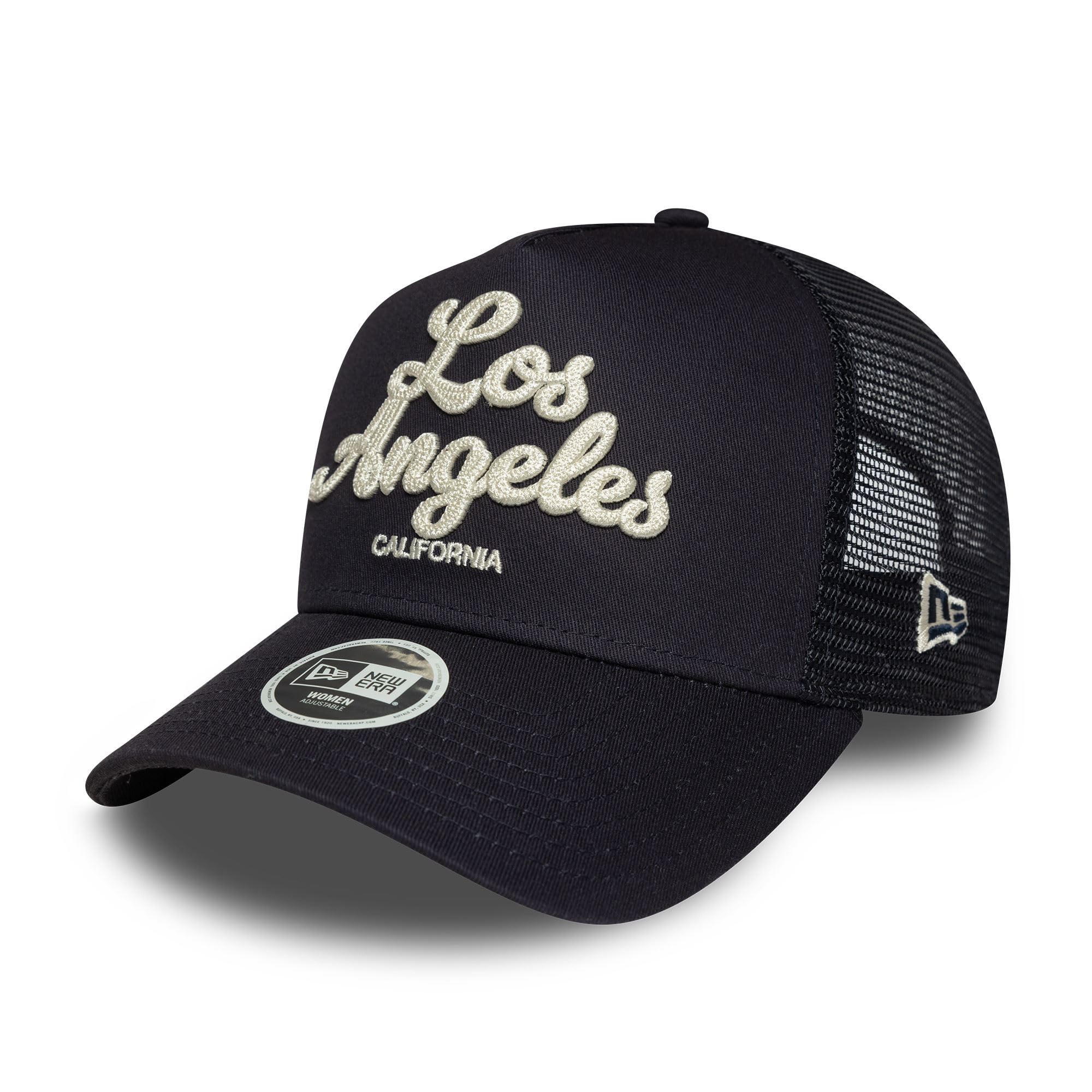 New Era Women City E-Frame Trucker Cap Los Angeles Black