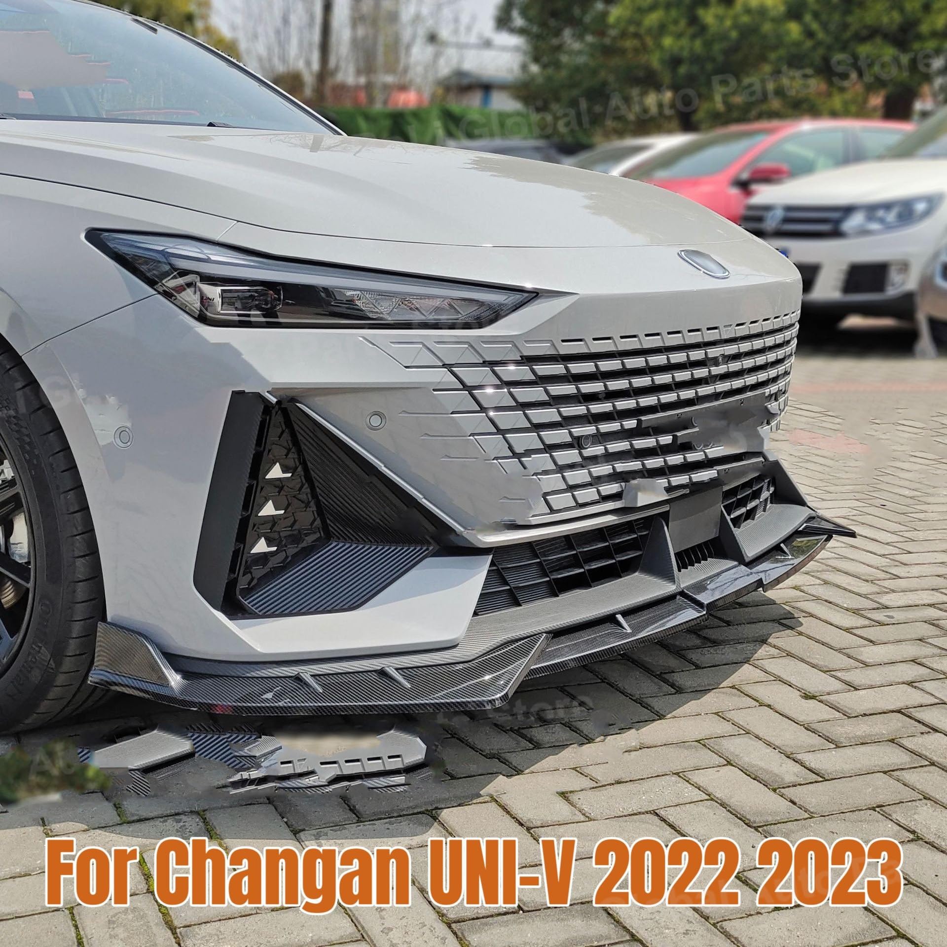 Uniwersalny spoiler Do Changan UNIV UNI-V 2022-2023 | Przedni Dokładka przedniego zderzaka