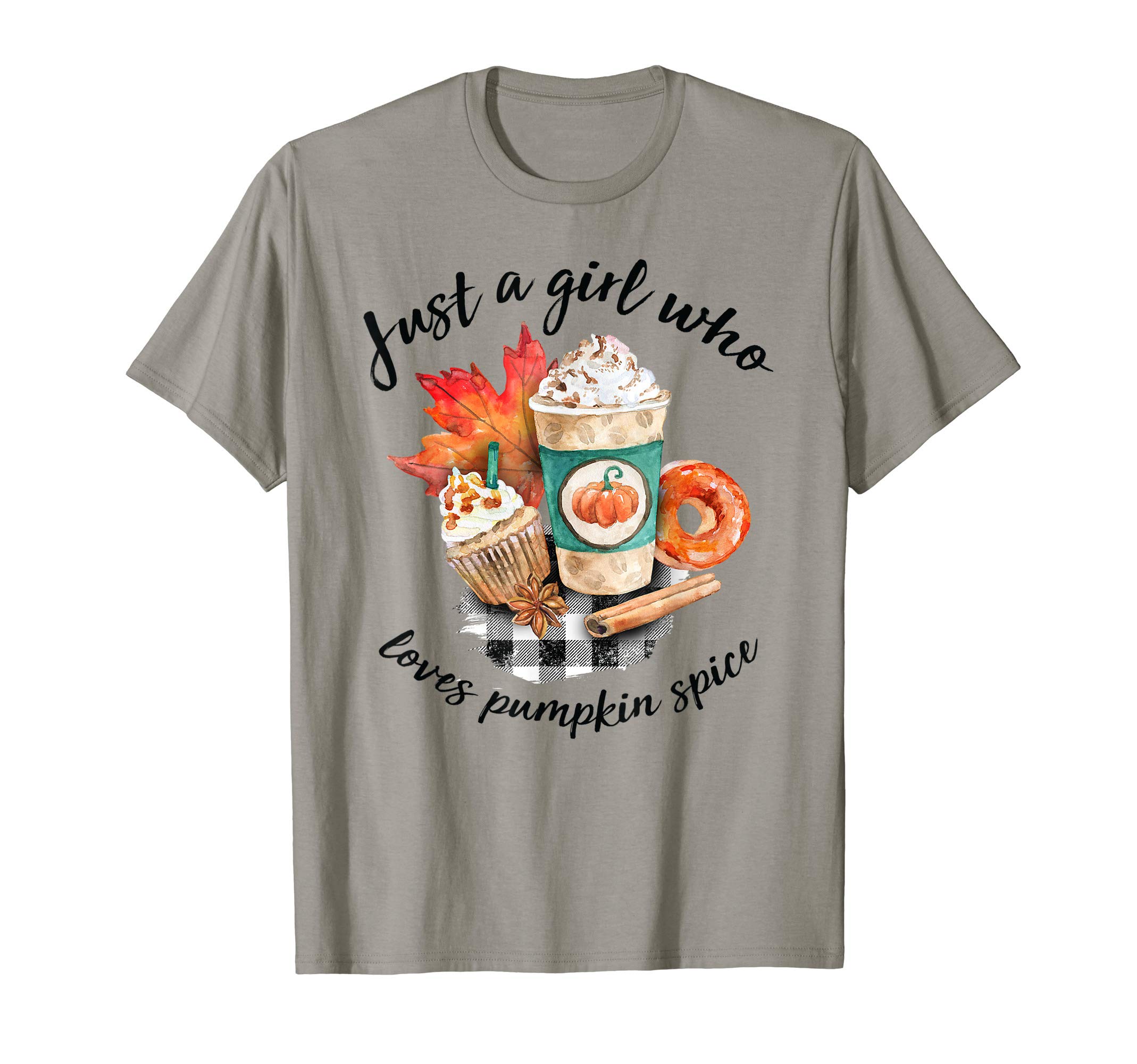 Pumpkin Spice Enthusiast Just a Girl Who Loves Pumpkin Spice T-ShirtOEKO-TEX STANDARD 100