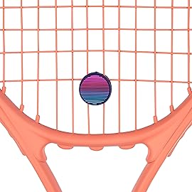 Get A Grip - Custom Tennis Racket Grip Tape - Anti-Slip/Quick-Drying Tennis Overgrips - Precut Badminton Racket Grip with Finishing Tape (The Retro Duo, Dampeners)