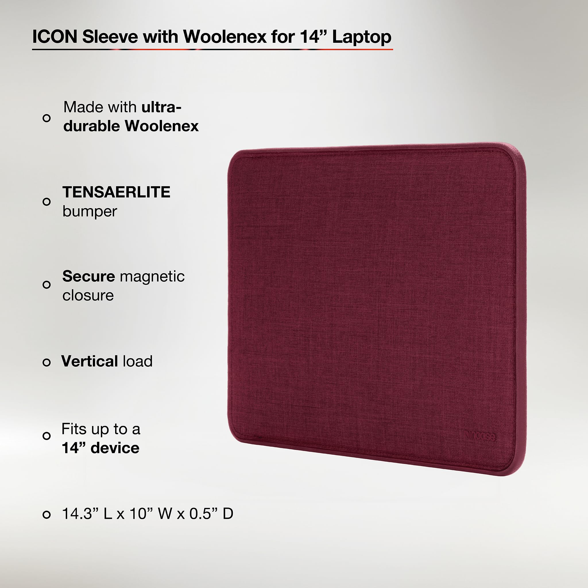 Amazon.co.jp: Incase ICONスリーブ Woolenex付き - MacBook Pro 14