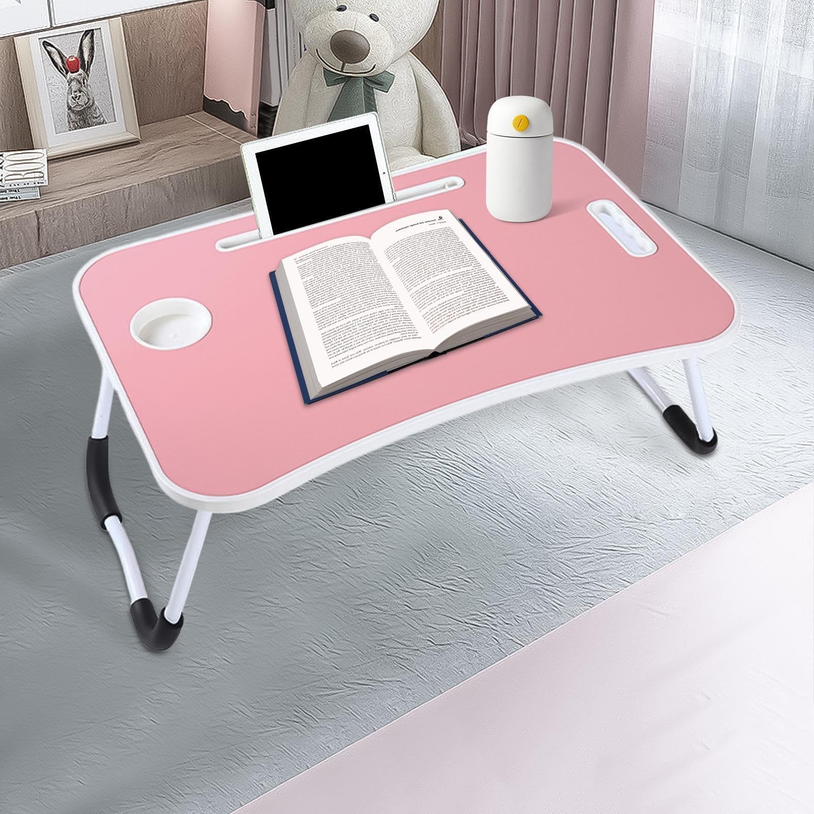 Tavolo per laptop regolabile in altezza, 60 x 40 cm, tavolino
