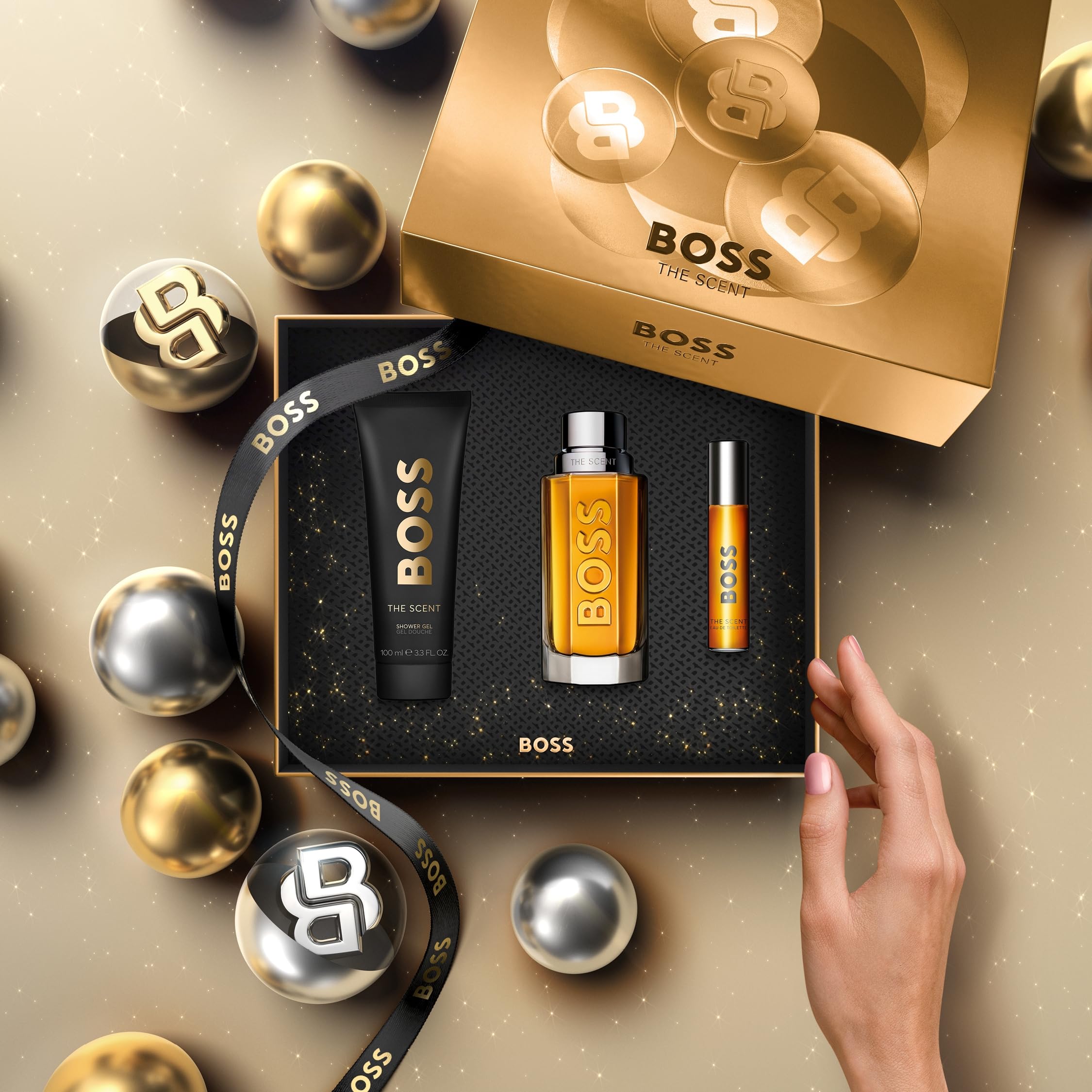 Estuche de Regalo BOSS The Scent Eau de Toilette y Gel de Ducha para Hombre