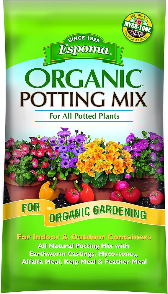 Espoma Organic Potting Soil Mix All Natural Potting Mix