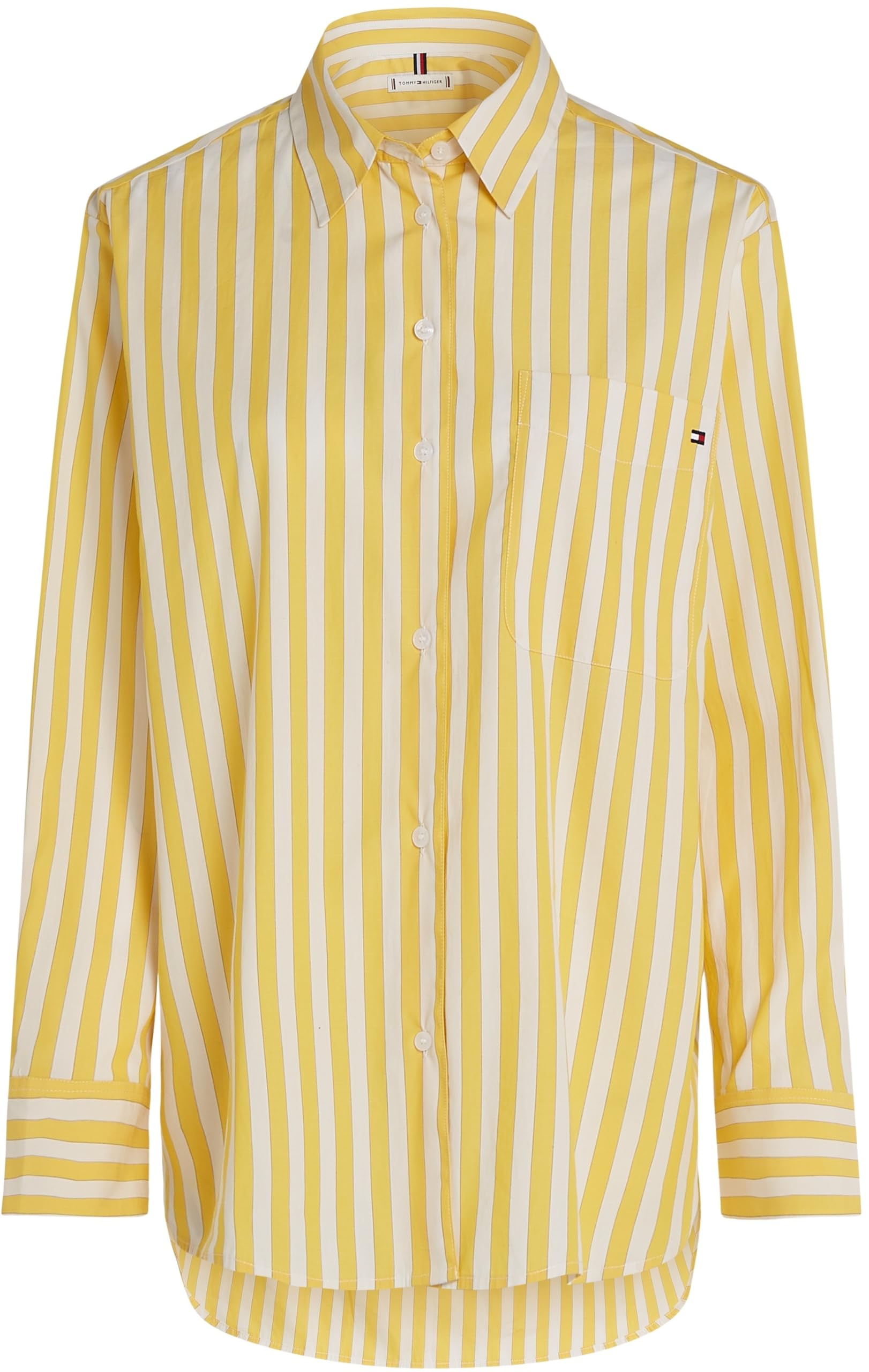 Tommy Hilfiger Camisa Mujer Poplin Easy Fit Oversized