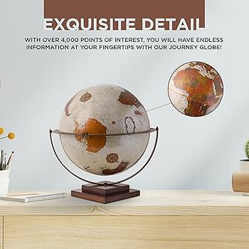 Amazon.com: Waypoint Geographic Revolution 12' Desktop World Globe