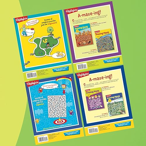 Miniatura 7 de Destaca el paquete de 4 libros para principiantes y expertos de laberintos increíbles