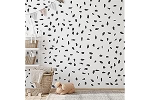 Peel & Stick Polka Dot Wall Decals for a Charming Nordic Nursery