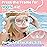 Vvinca Swim Goggles with Nose Cover, Fabric Strap Toddler Kids Swimming Goggles Diving Mask Anti-Fog/UV No Leak for Age 3-15