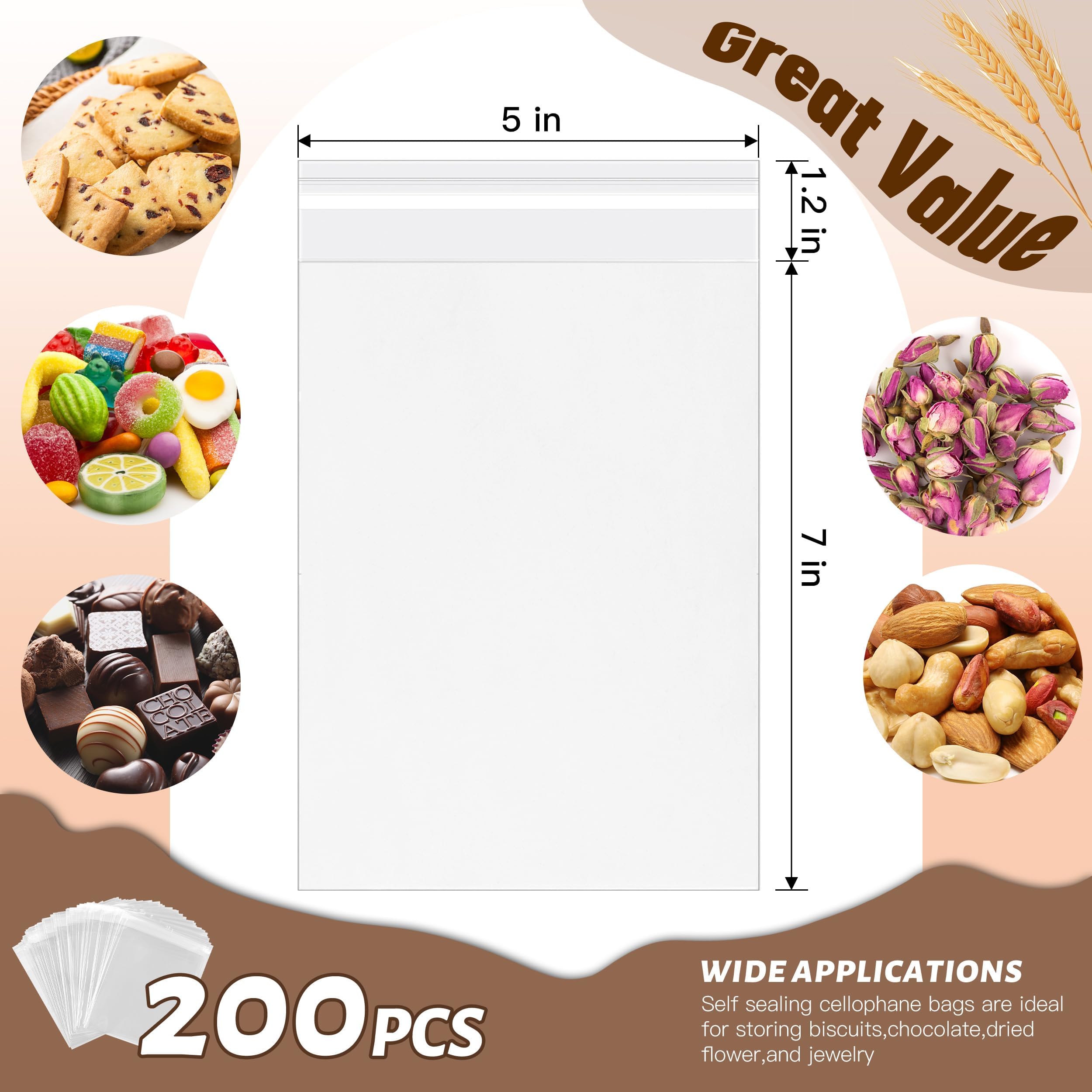 Bolsas Celofan Autoadhesivas Morepack Bolsas De Celofu00e1n