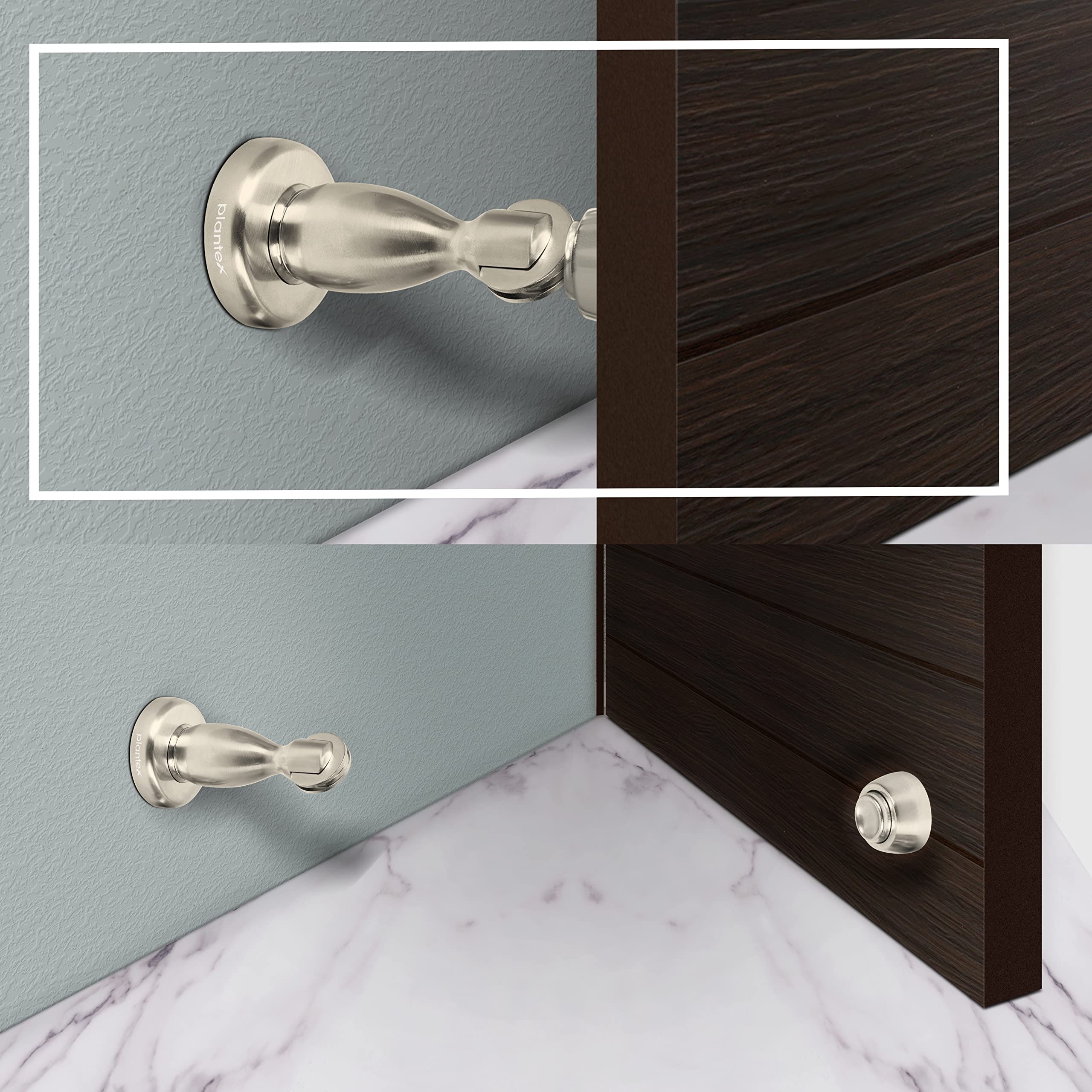 Plantex Magnetic Door Stopper/Door Magnet Stopper/Door Stopper for Main Door/Stops for Doors (4 Inch,Silver Matt) — Amazon image 6