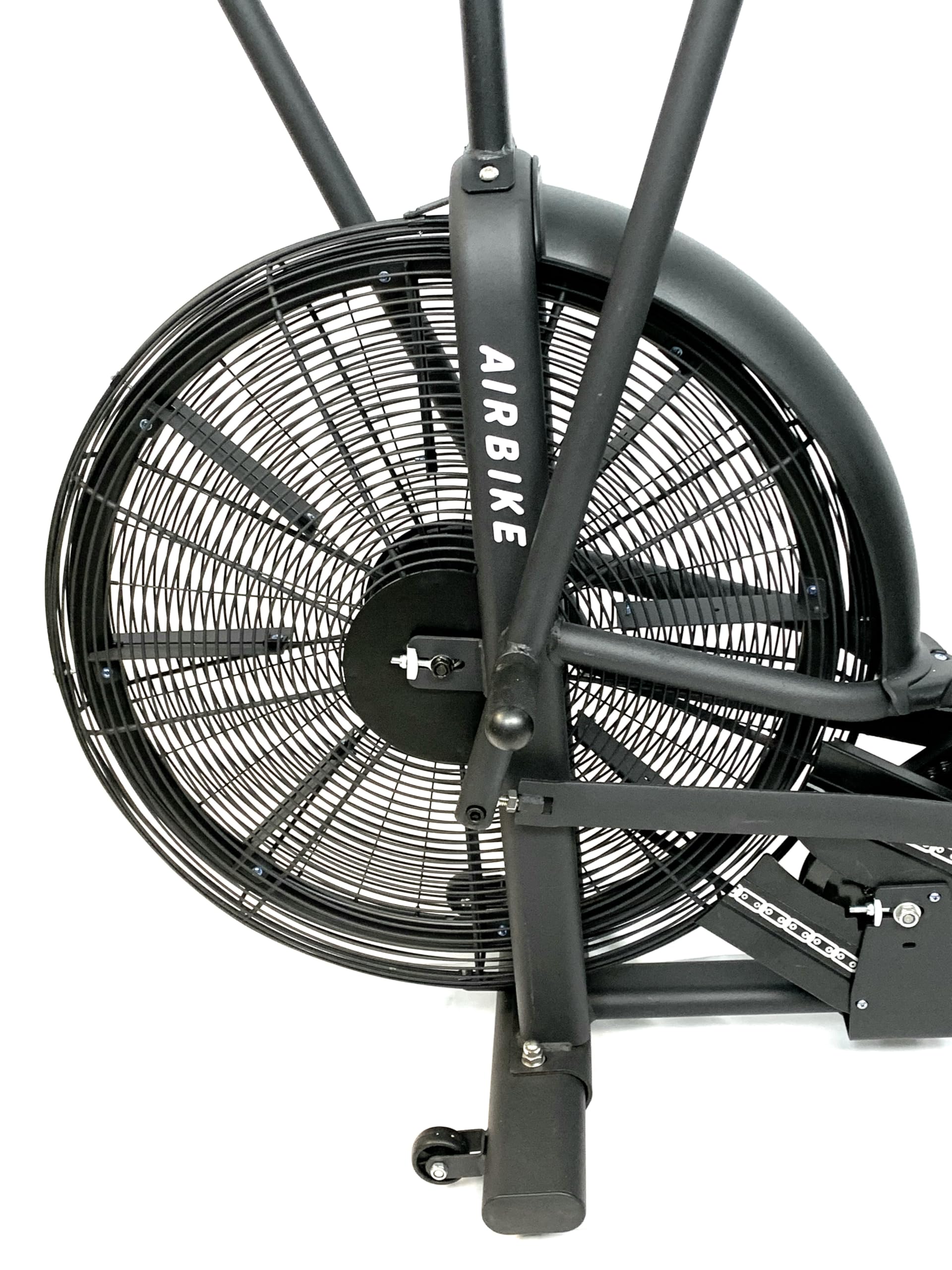Air Bike ad Aria HIIT Total Body, Monitor LCD (WATT/RPM/Calorie) + Cardio, Portata >150 kg, Fan Bike Horizon, Total Body Braccia+Gambe.
