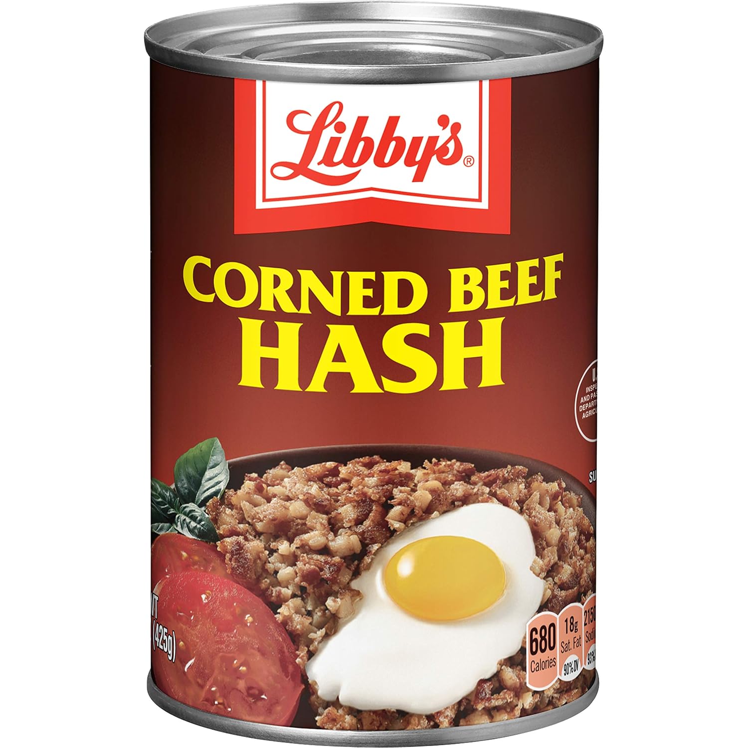 Libby's, Corned Beef Hash, 15oz Can (Pack of 6)