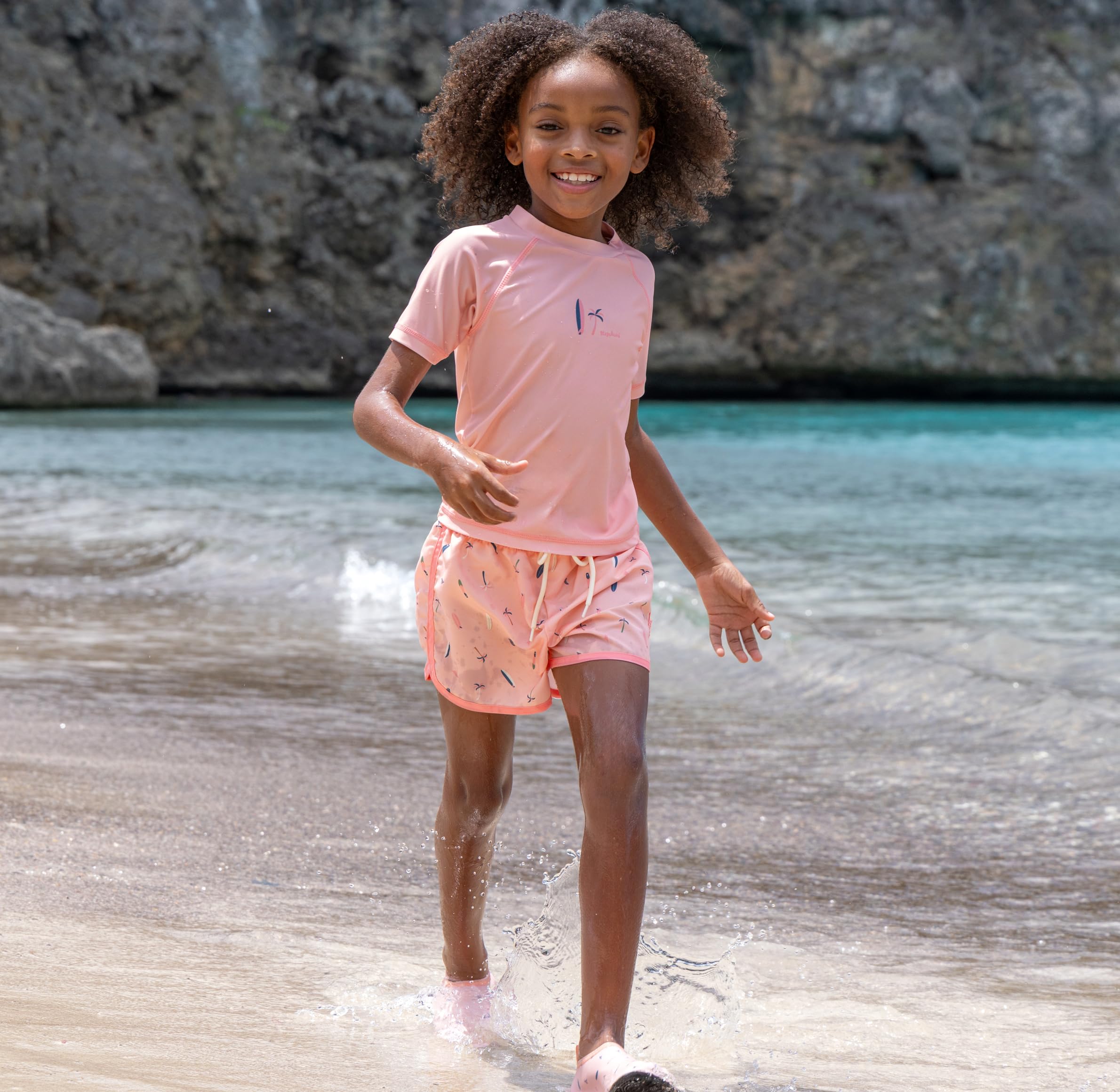 Playshoes Mädchen Zweiteiler Rash-Guard-Set