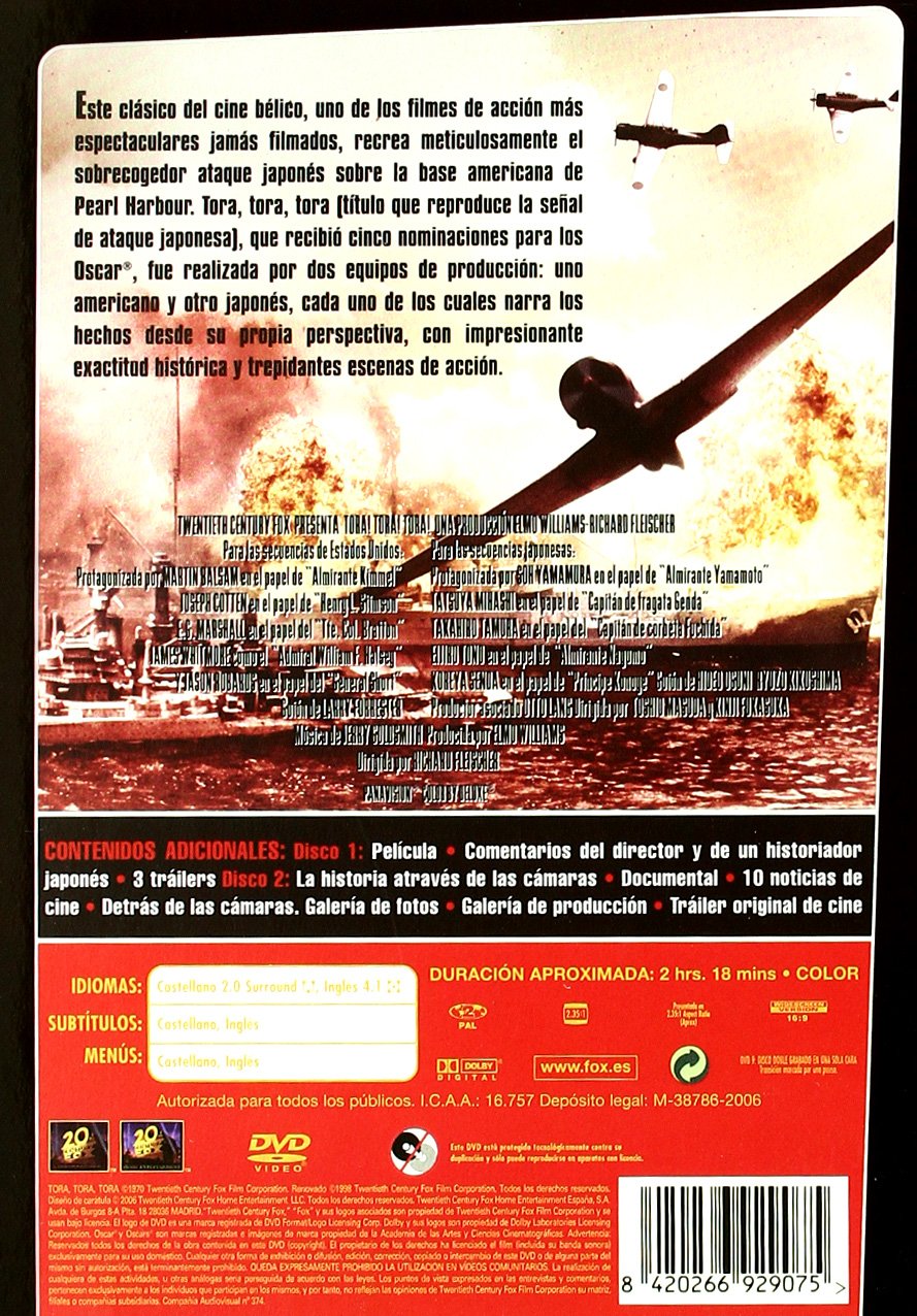 Tora! Tora! Tora! (Edición metálica) [DVD]