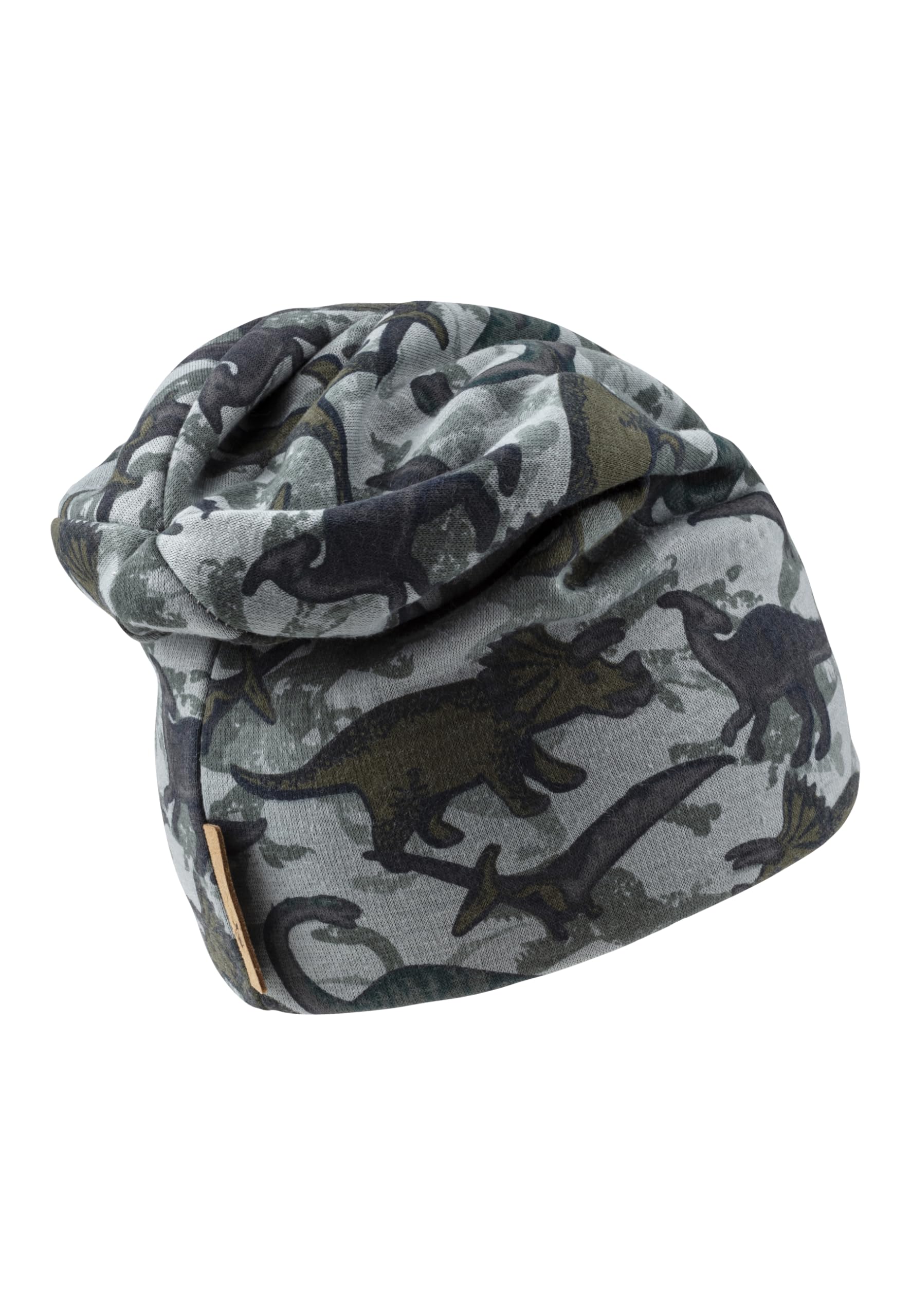 Sterntaler Beanie z nadrukiem dinozaurów, eukaliptus, 53