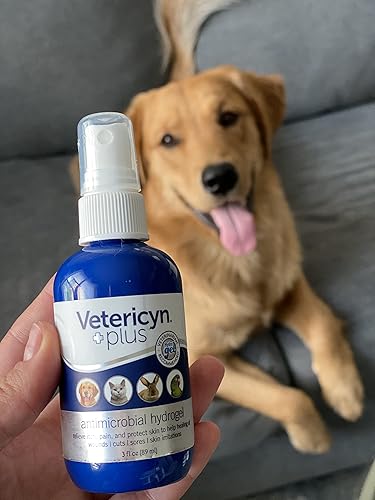 Miniatura 4 de Vetericyn Plus Dog Wound Care Hydrogel Spray Healing Aid and Wound Protectant, Sprayable Gel to Relieve Dog Itchy Skin, Safe for All Animals. 3