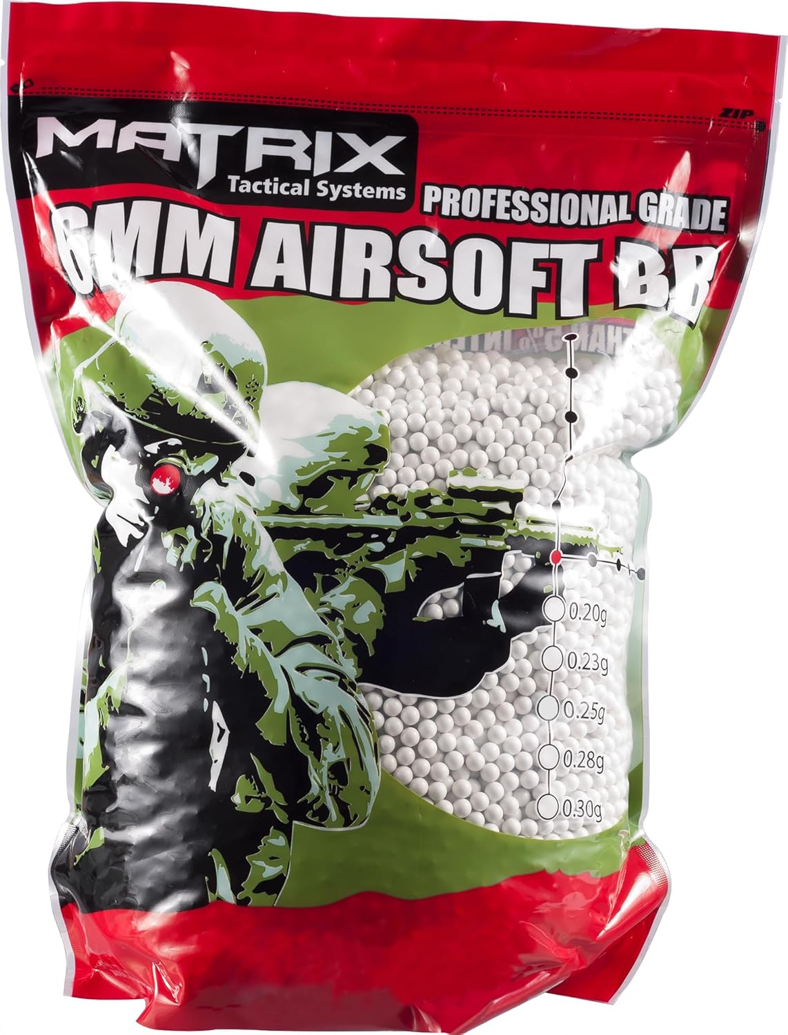 Evike Airsoft - Matrix Match Grade 6mm Airsoft BB Bulk Bag