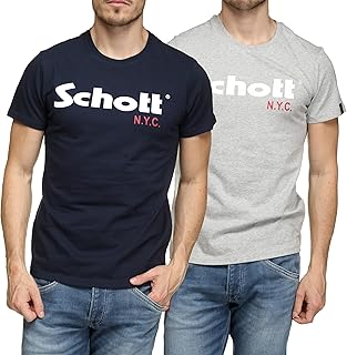 Schott NYC Camisa (Pack de 2) para Hombre