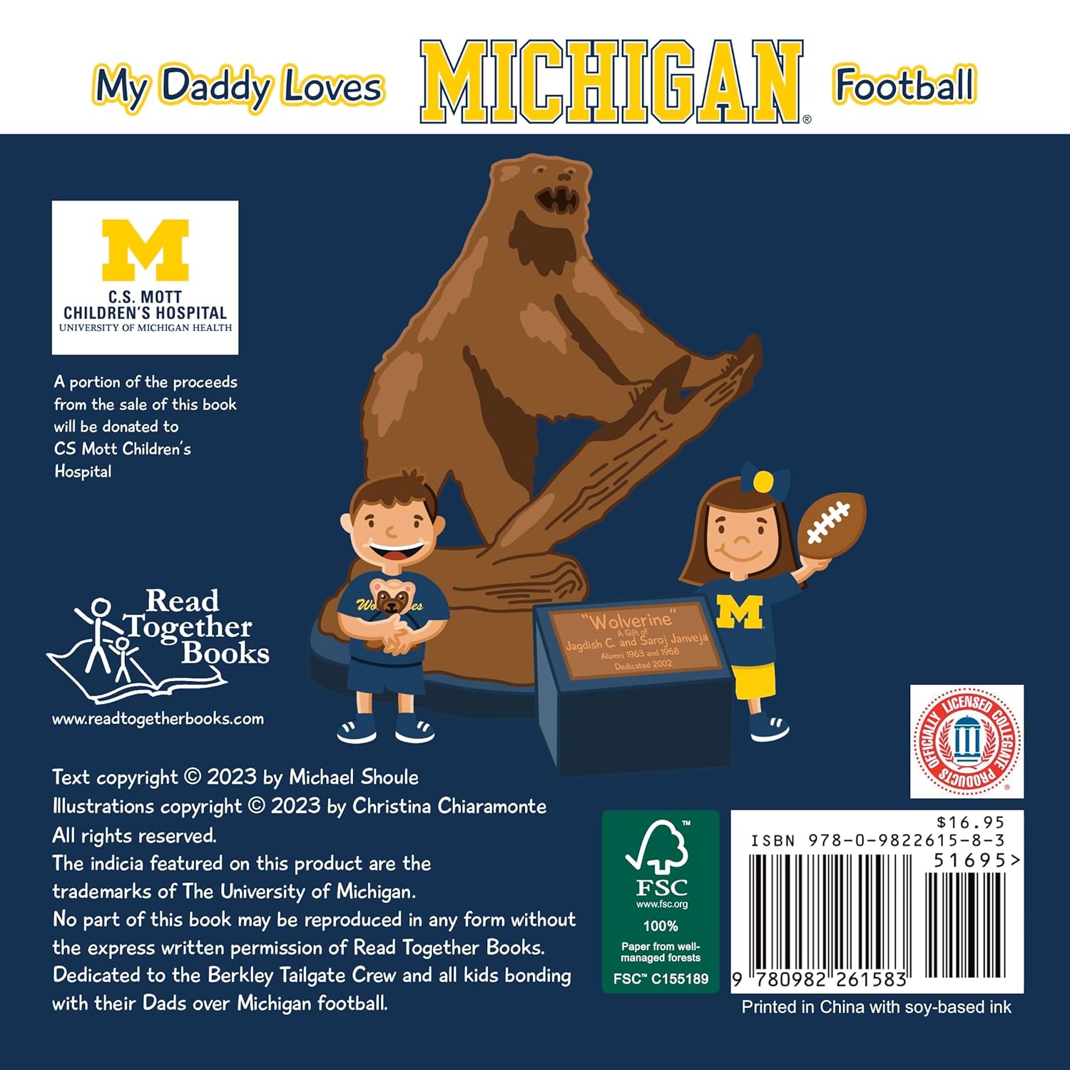 My Daddy Loves Michigan Football - Image 2