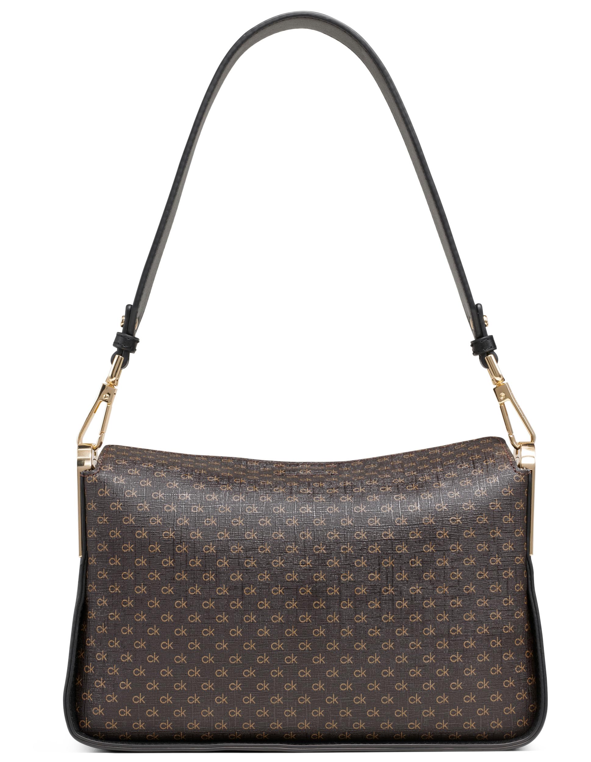 Calvin Klein Damen Shoulder Bag Fay Umhängetasche, Braun/Khaki/Schwarz – Ansicht 2
