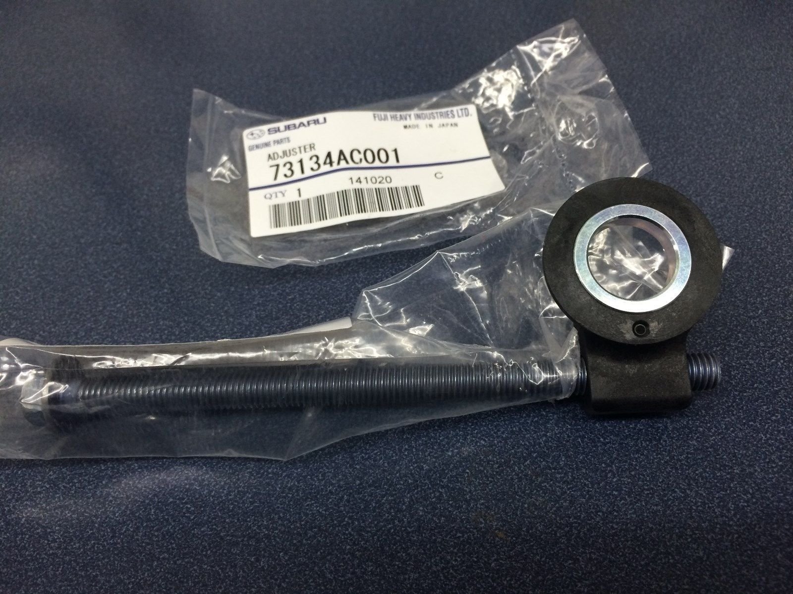 A/C Idler Pulley W/Tensioner Adjuster Nut Kit For 1995-2009 Subaru Forester Legacy In | Whizz