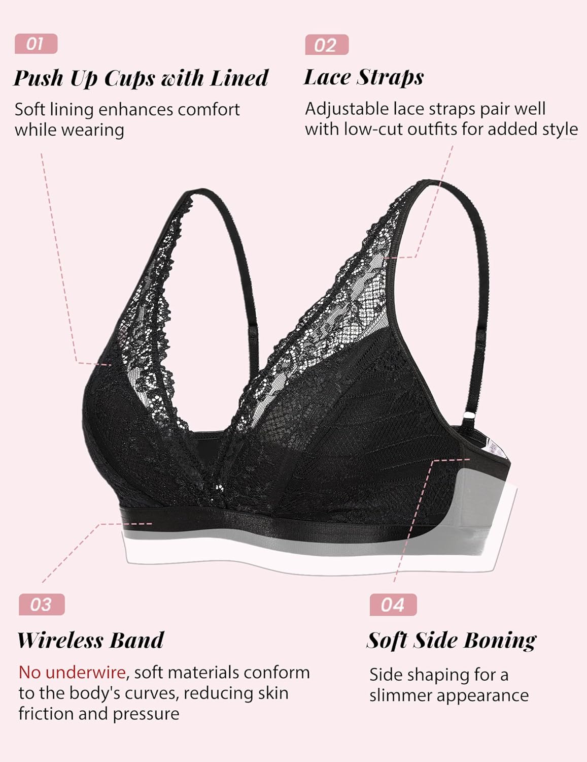 Discover Comfort and Style: Avidlove Lace Bralette Review