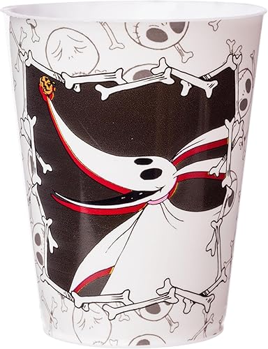 Miniatura 6 de Silver Buffalo Disney Nightmare Before Christmas - Juego de 4 mini tazas de plástico, 1.5 onzas