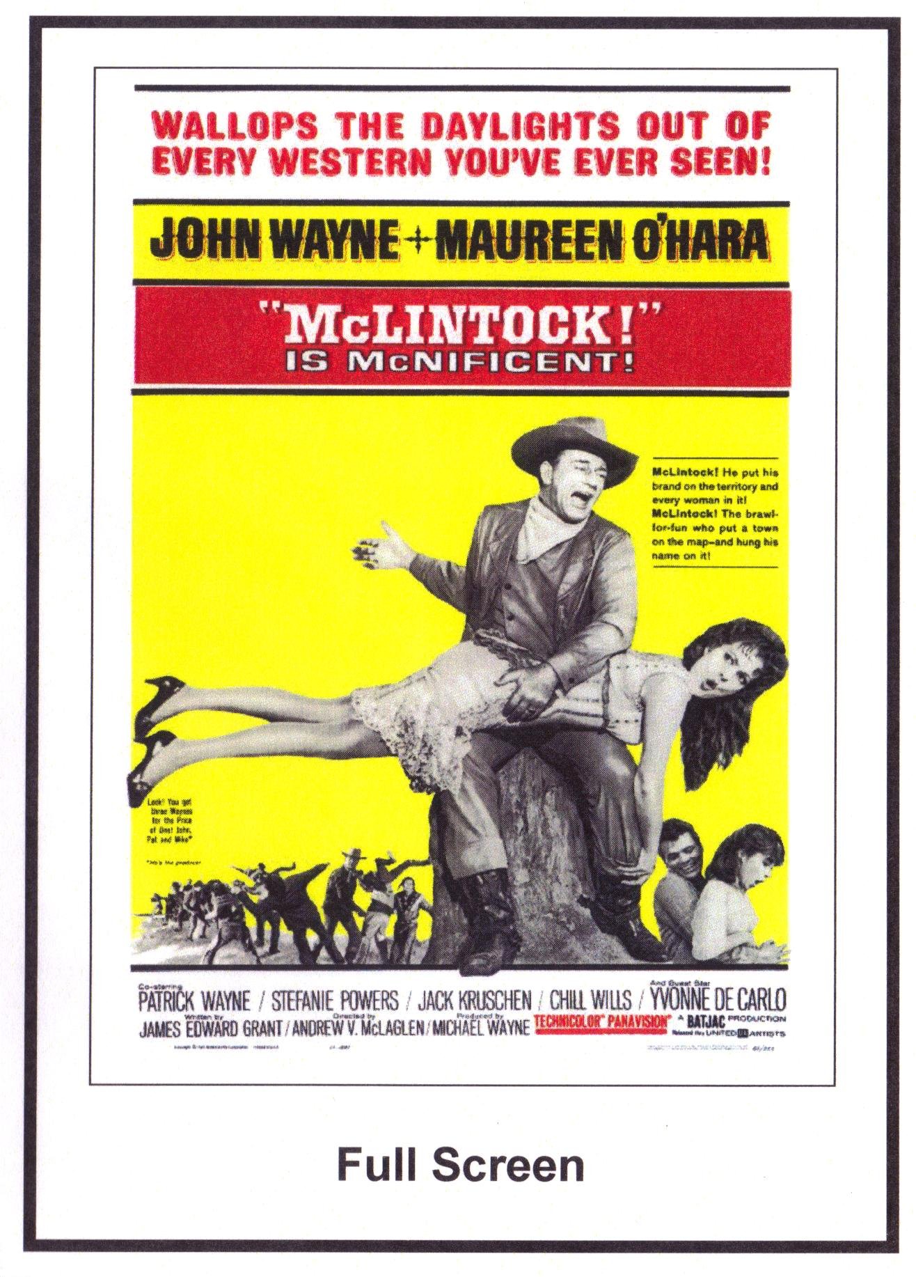 Mclintock 1963 película western clásica en formato Blu-ray remasterizado