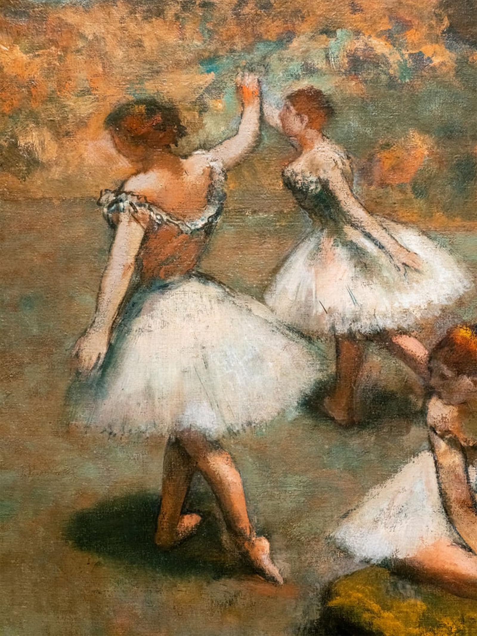 Tableaux Graffiti Art Mural de salon affiche Degas 60x90cm moderne danseuse - 5