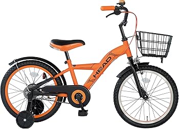 PRIDE 子供用自転車 18インチ ブラック/オレンジ PRIDE 子供用自転車 18インチ ブラック/オレンジ PRIDE 子供用自転車