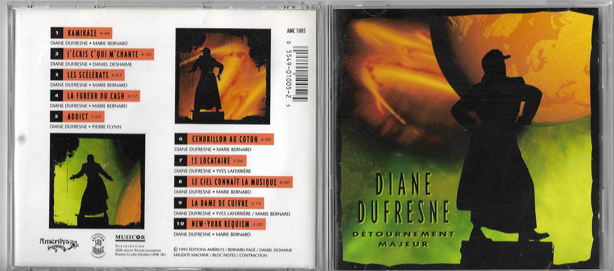 Detournement Majeur [Audio CD] Diane Dufresne