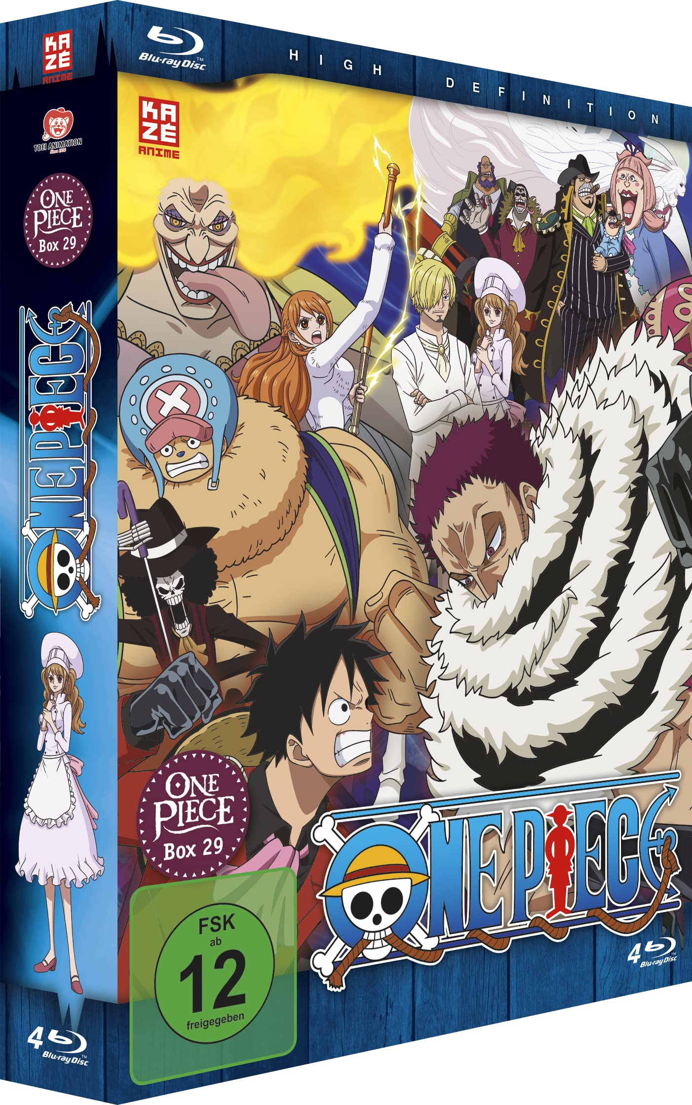 Crunchyroll Blu-ray Boxset der One Piece TV-Serie – Box 29 (Episoden 854-877)