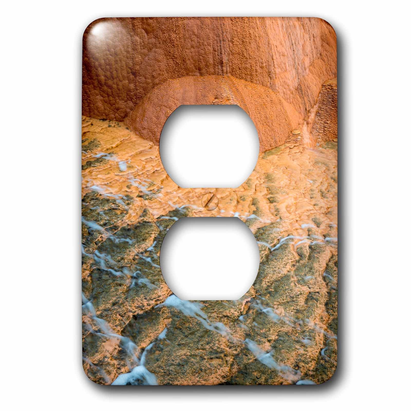 Funda decorativa para interruptor de luz con foto de Crystal Geyser en Utah