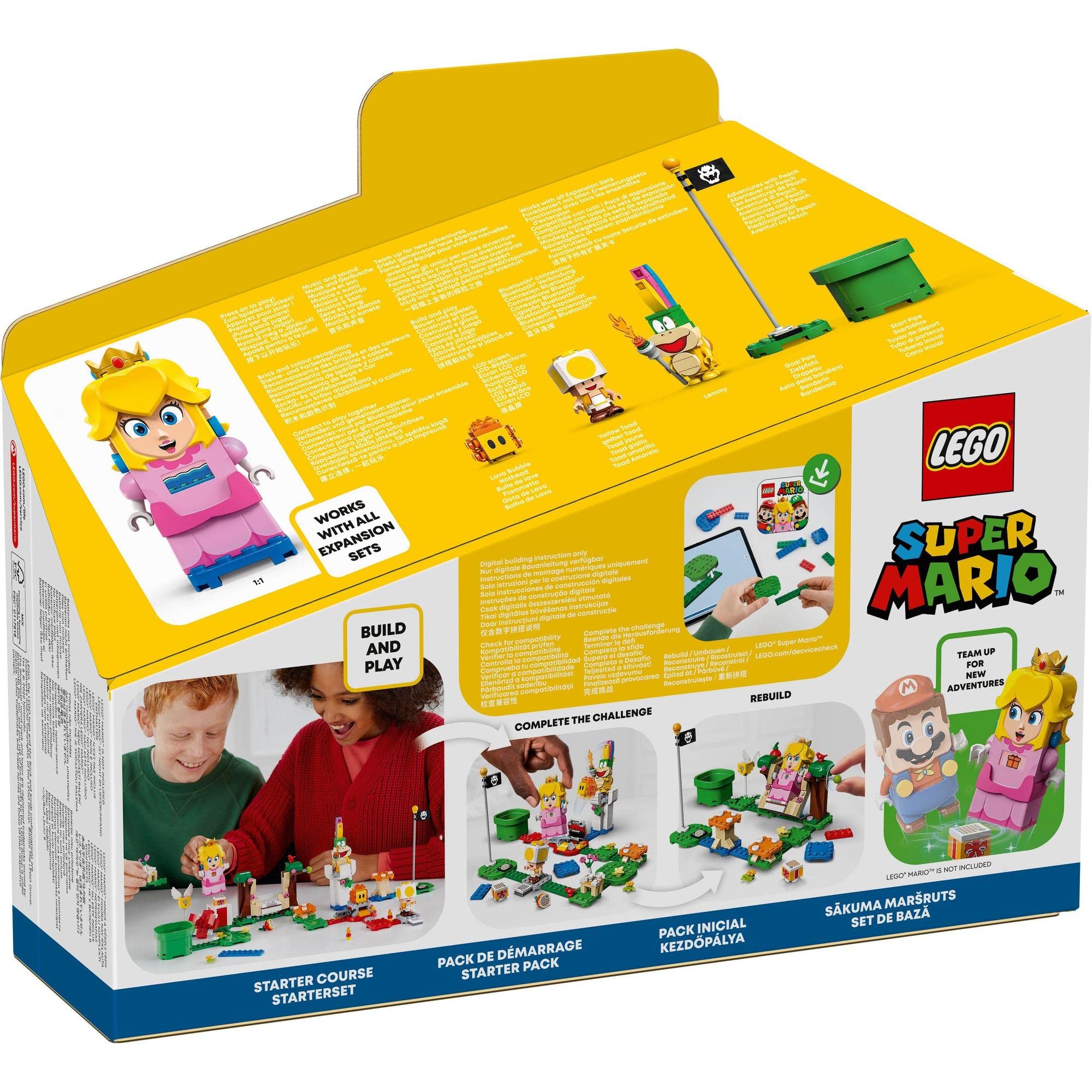 Amazon.co.jp: LEGO Super Mario 71403 LEGO Peach and the Beginning