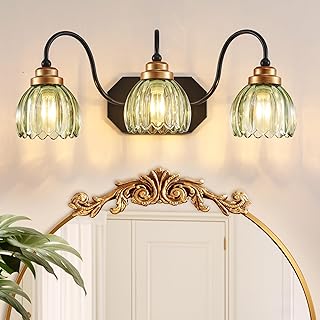 Vintage Bathroom Vanity Light, Bathroom Lighting Fixtures Over Mirror, M...