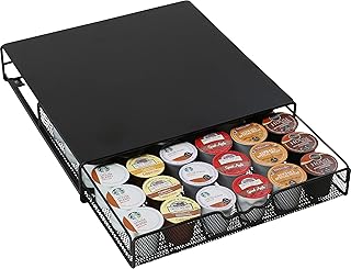 12 Kitchen Counter Ideas for Smart Practical Everyday Use 98 DecoBrothers K-Cup Holder Drawer for 36 Coffee Pods Storage, Black