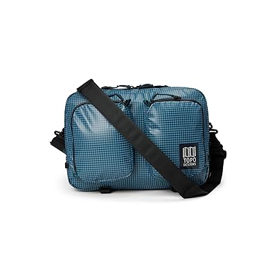 Topo Designs Apex Briefcase Backpack Bags Pond Blue, Ripstop