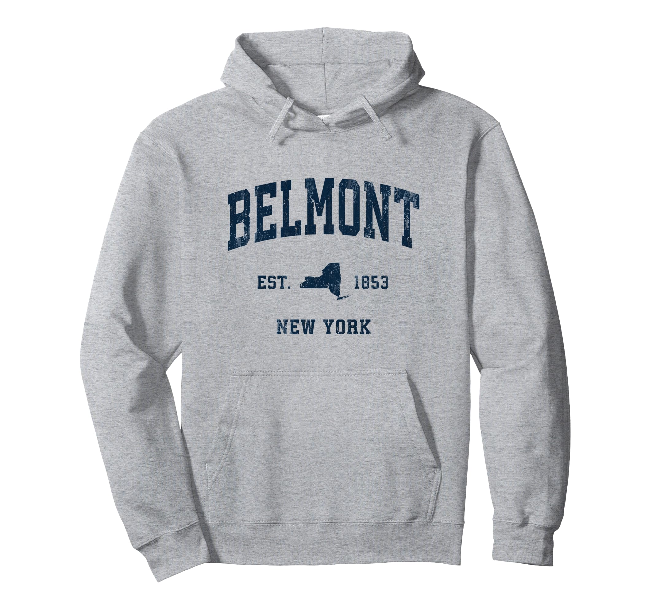 Amazon | Belmont New York NY ビンテージ アスレチック ネイビー