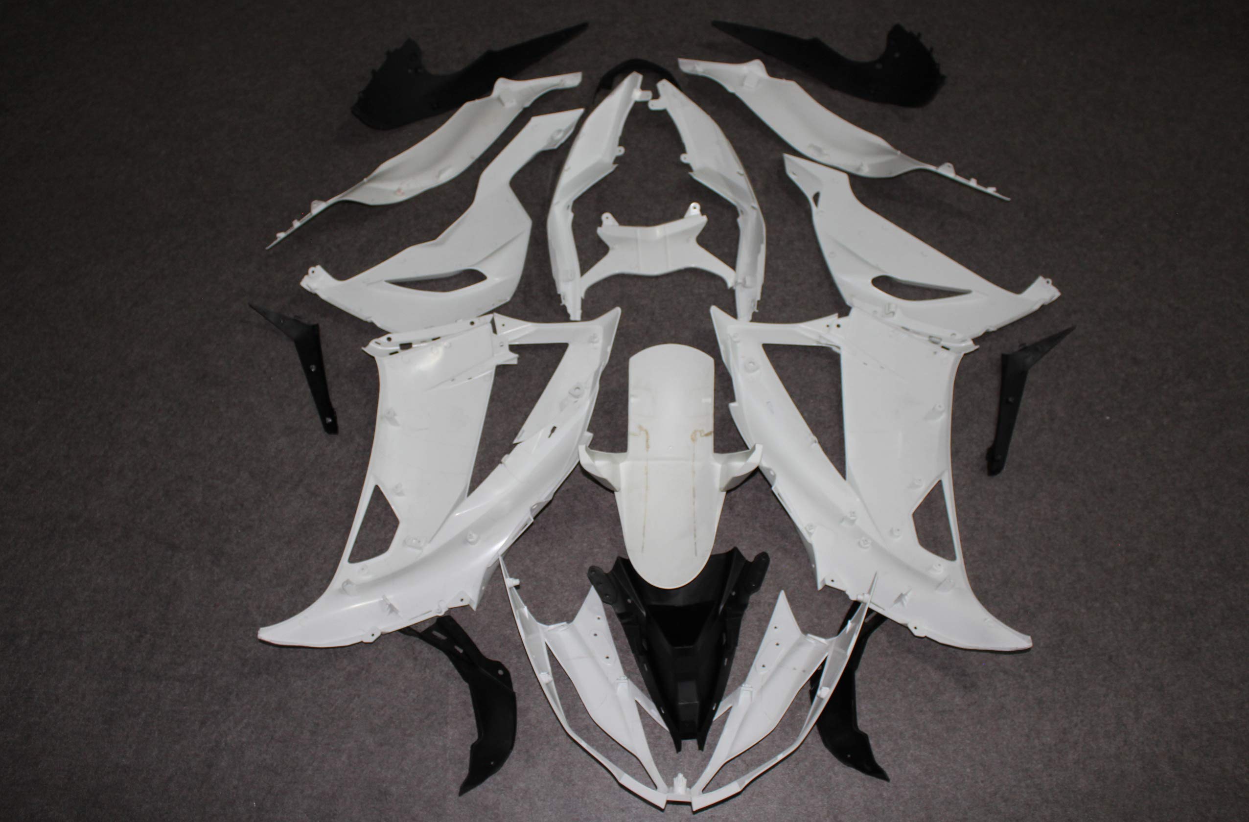 Amazon.com: Unpainted ABS Bodywork Fairing Kit Fit for Kawasaki