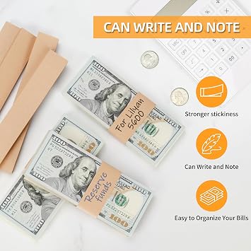 PONNOR Money Counter Machine Mixed Denomination Counterfeit Detection with Money Wrapper
