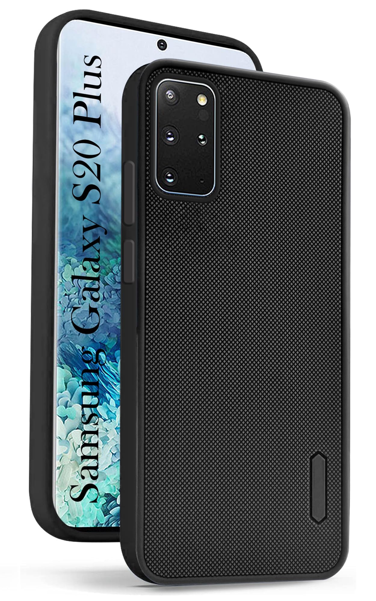 Jkobi Back Cover Case for Samsung Galaxy S20 Plus (Textured Grip Design | Camera Protection | Slim and Light Weight | Soft Touch and Feel | Black) (B0D111NJHR) Amazon Price History, Amazon Price Tracker