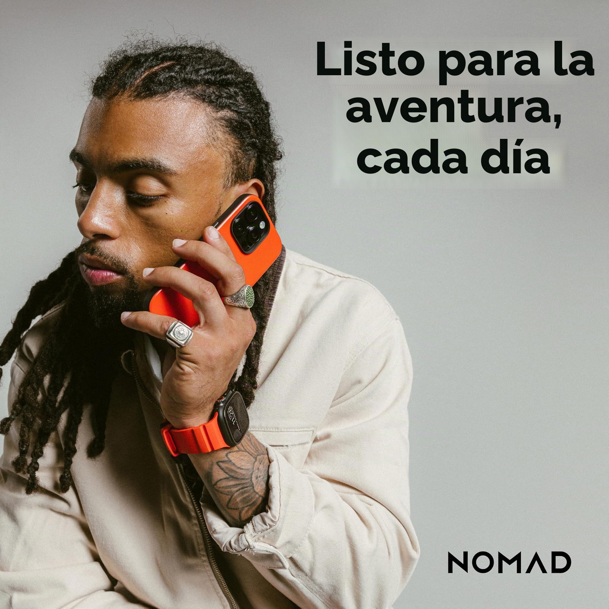 NOMAD Correa Deportiva Apple Watch, Rocky Point, con Herrajes De Titanio