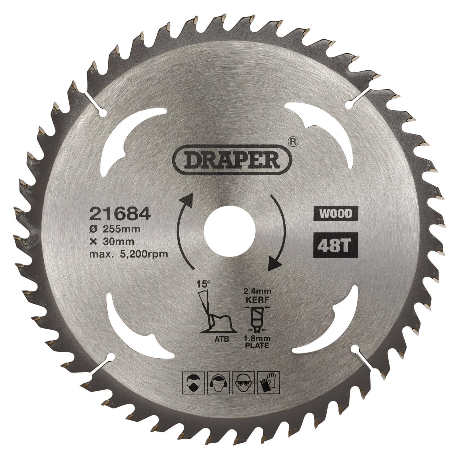 Draper DIY Series 21684 100mm/ 3mm Cabinet Pattern Plain Slot Screwdriver